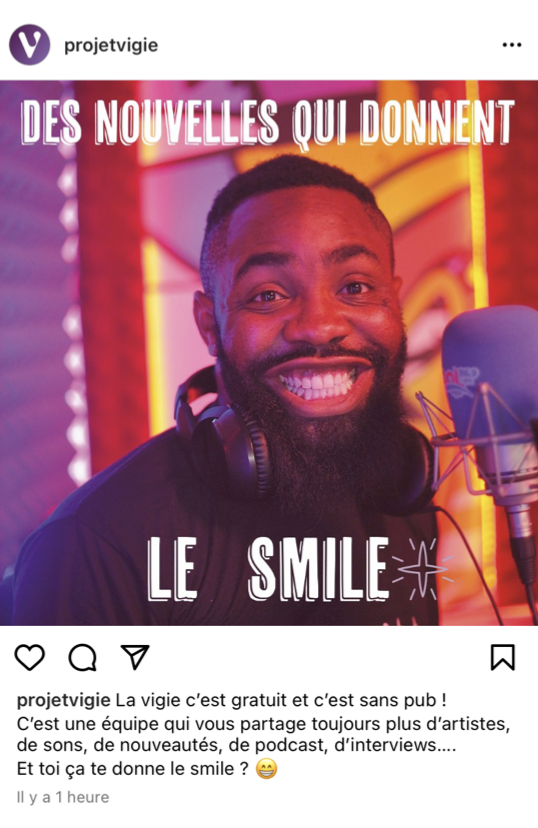 webradio instagram nouveauté